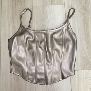 Metallic Women's Top